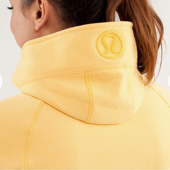 Vintage Lululemon Scuba Hoodie in burning yellow - Picture 8 of 15